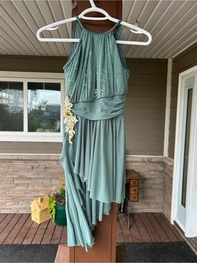 Weissman Sage Green Dance Costume